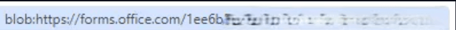 Response file blob URL